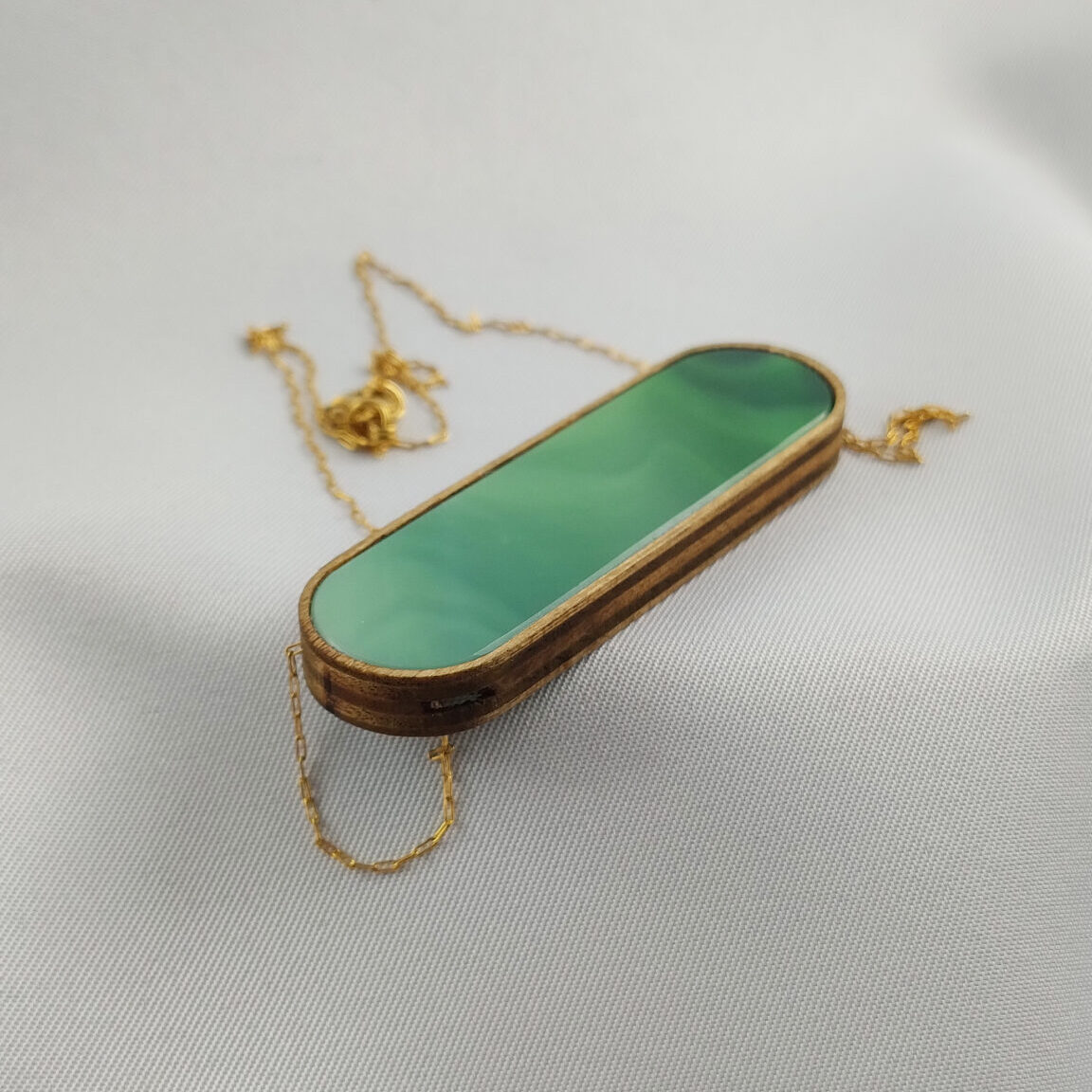 Naszyjnik "Wood" - obrazek 3