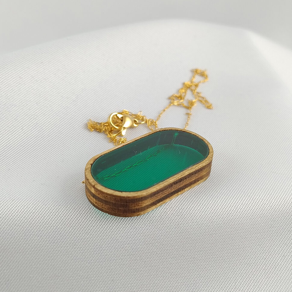 Naszyjnik "Wood" - obrazek 2