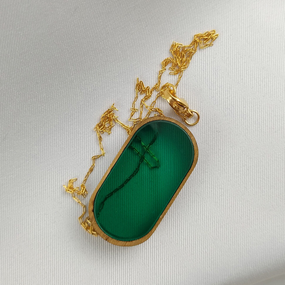 Naszyjnik "Wood" - obrazek 3