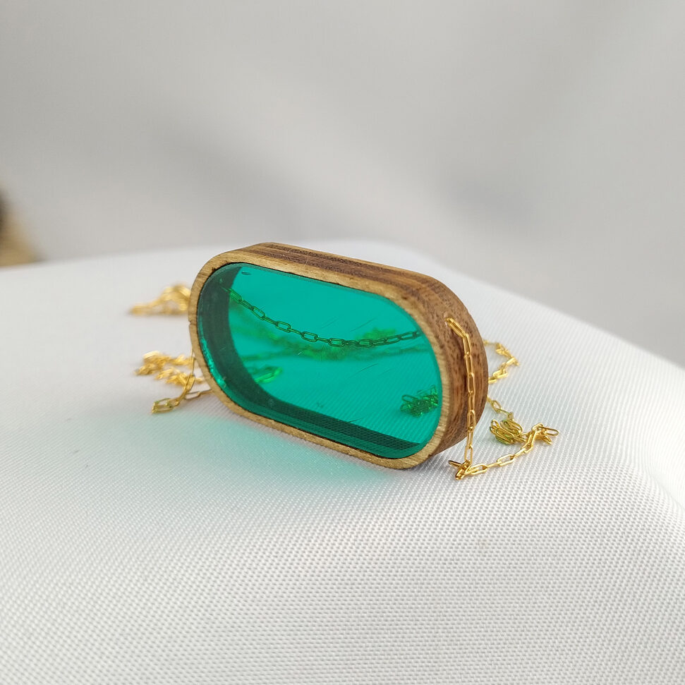 Naszyjnik "Wood" - obrazek 5